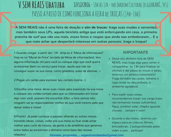 V sem reais como funciona a feira display
